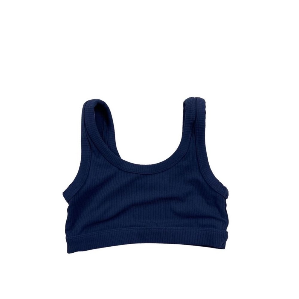 ALO Yoga Navy Wellness Sports Bra